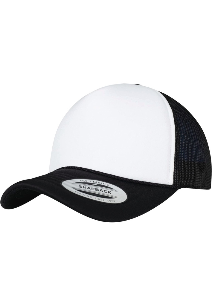 [FL6005FC-BLACK-OneSize] FL6005FC - Casquette foam trucker - BLACK