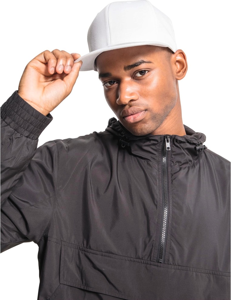 [FL6089OC-DARKGREY-OneSize] FL6089OC - Casquette snapback en coton organique - DARKGREY