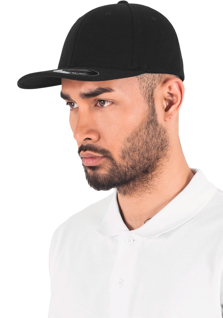 [FL6778-HEATHER-S/M] FL6778 - Casquette 6 panneaux en Jersey - HEATHER (S/M)