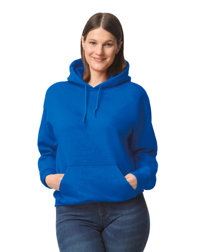 [GI12500-Red-S] GI12500 - Sweat-shirt capuche Dryblend® - Red (S)