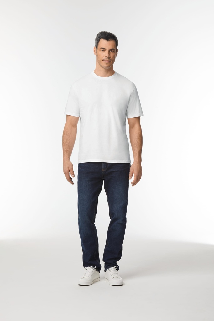 [GI65000-GraphiteHeather-S] GI65000 - T-shirt homme softstyle midweight - GraphiteHeather (S)