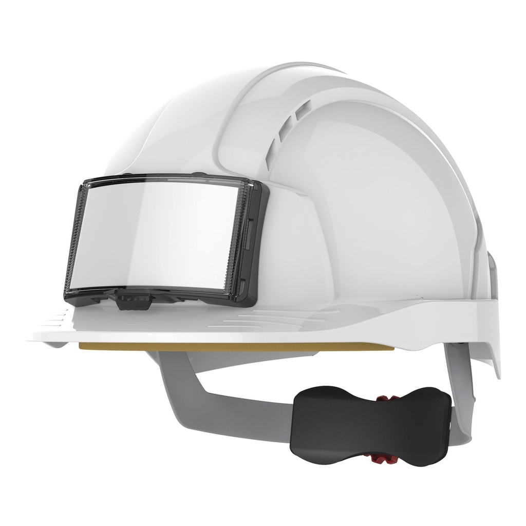 JSAJB173 - Casque de sécurité EVOLite® avec porte badge, ventilé, serrage crémaillère - Blue