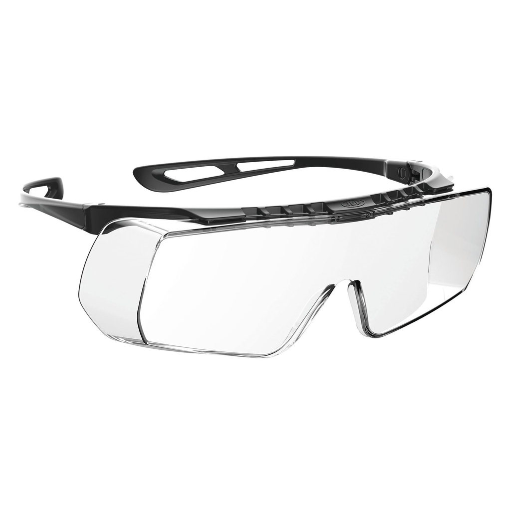 [JSASA94-Incolore-OneSize] JSASA94 - Sur-lunette de sécurité Stealth Coverlite oculaire anti-rayures K - Incolore