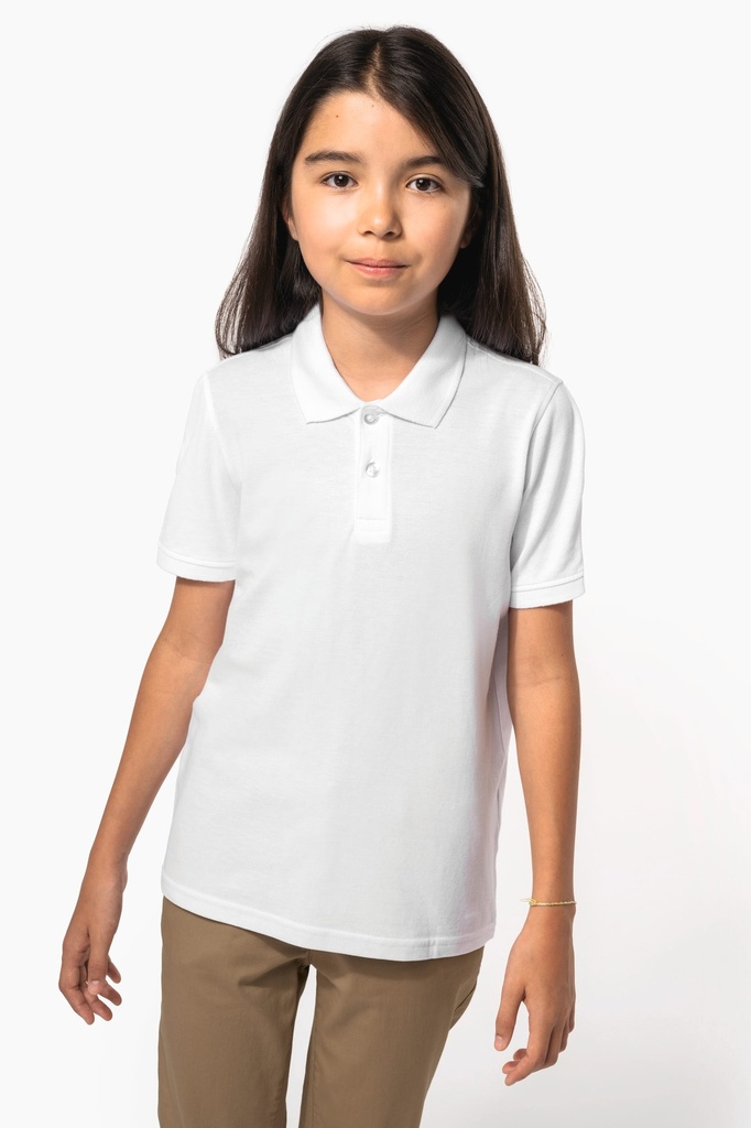 [K292-Navy-12/14ans] K292 - Polo manches courtes enfant - Navy (12/14 ANS)