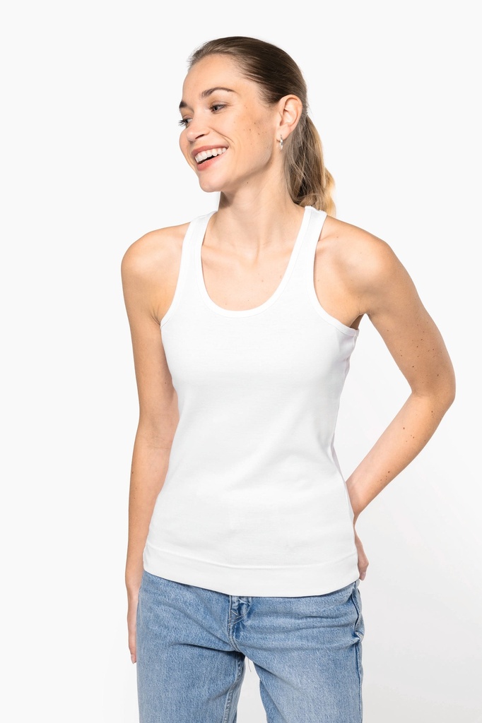 [K311-DeepTurquoise-XS] K311 - Angelina > débardeur femme - DeepTurquoise (XS)
