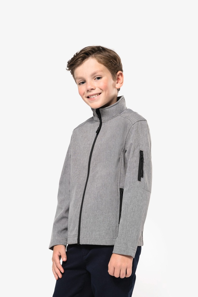 [K402-Red-12/14ans] K402 - Veste softshell enfant - Red (12/14 ANS)