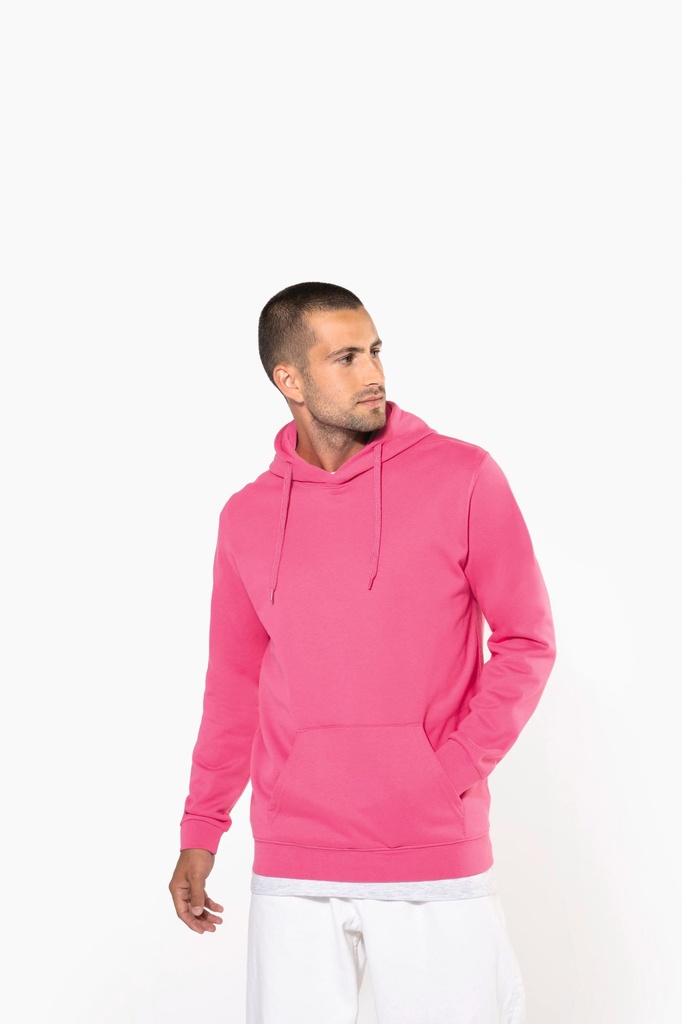 [K476-EarthyGreen-XS] K476 - Sweat-shirt capuche homme - EarthyGreen (XS)