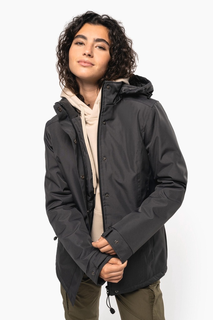 [K6108-Navy-XS] K6108 - Parka femme - Navy (XS)