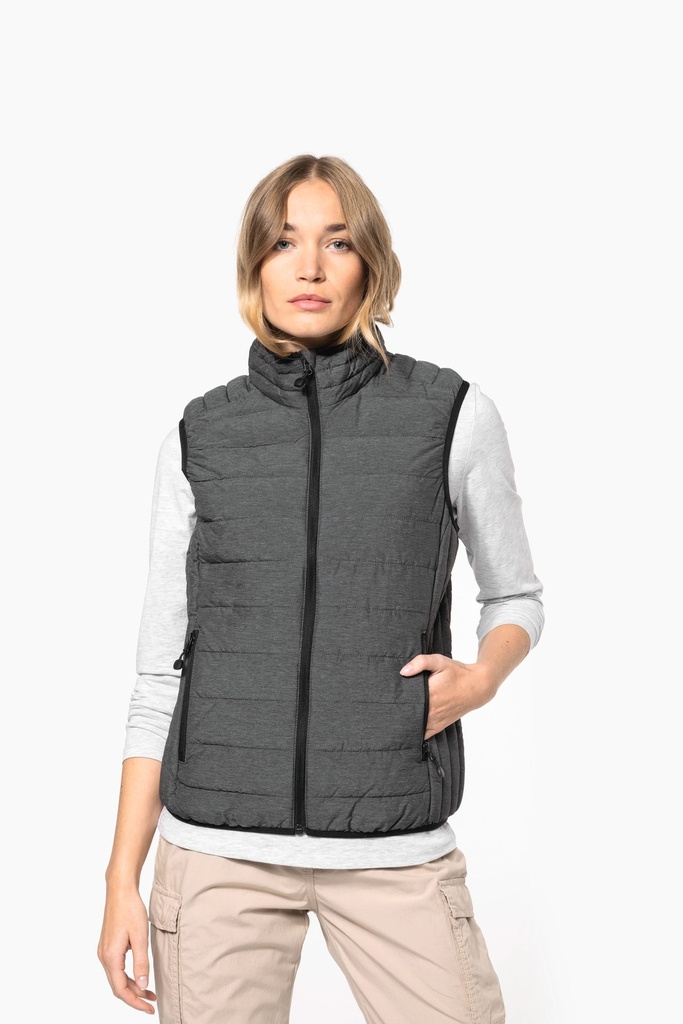 [K6114-Red-XS] K6114 - Doudoune légère sans manches femme - Red (XS)