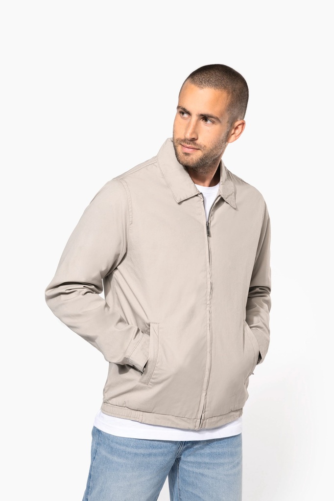 [K623-Navy-S] K623 - Blouson Harrington - Navy (S)