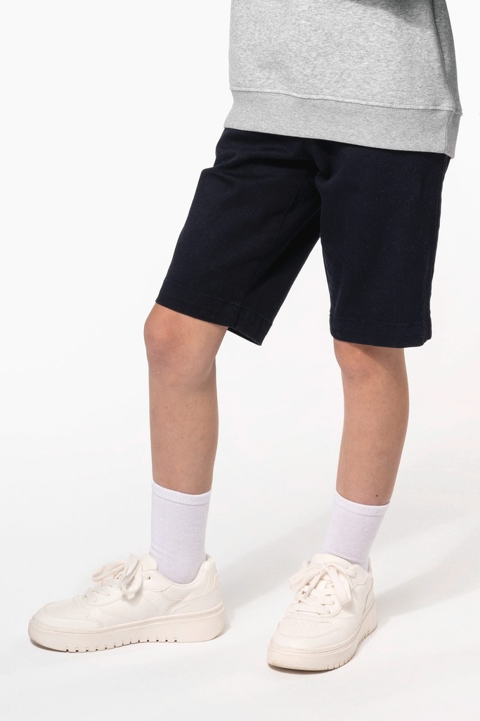 [K7007-Camel-10ans] K7007 - Bermuda chino garçon - Camel (10 ans)