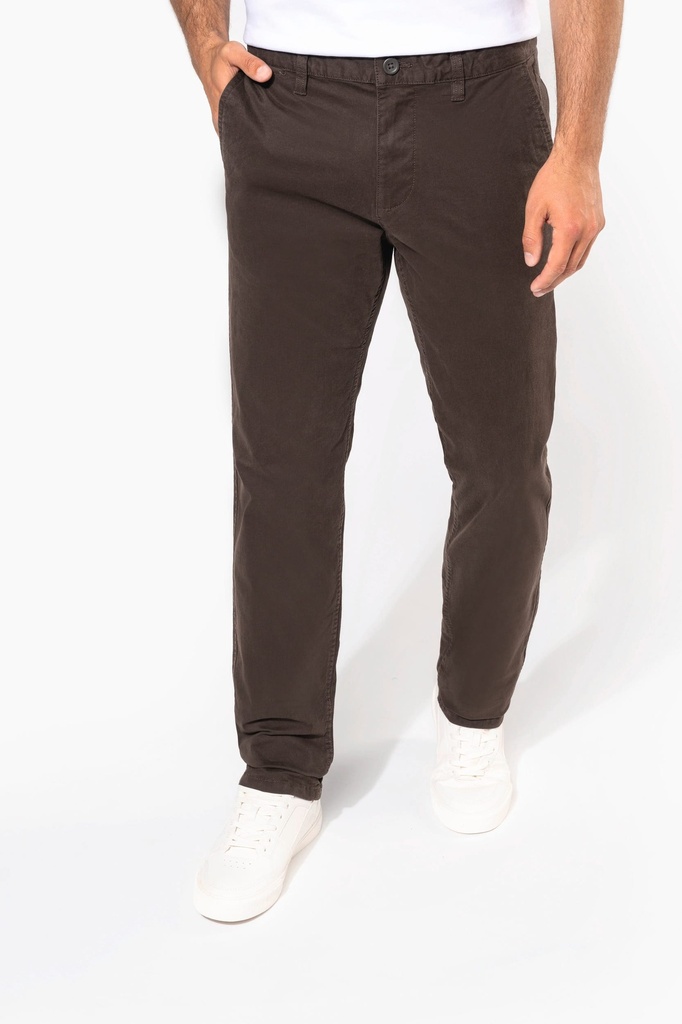[K740-Lightkhaki-44FR] K740 - Pantalon chino homme - Lightkhaki (44FR)