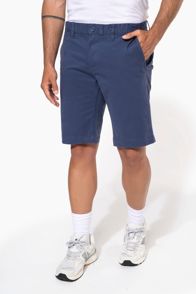 [K750-DeepBlue-44FR] K750 - Bermuda chino homme - DeepBlue (44FR)