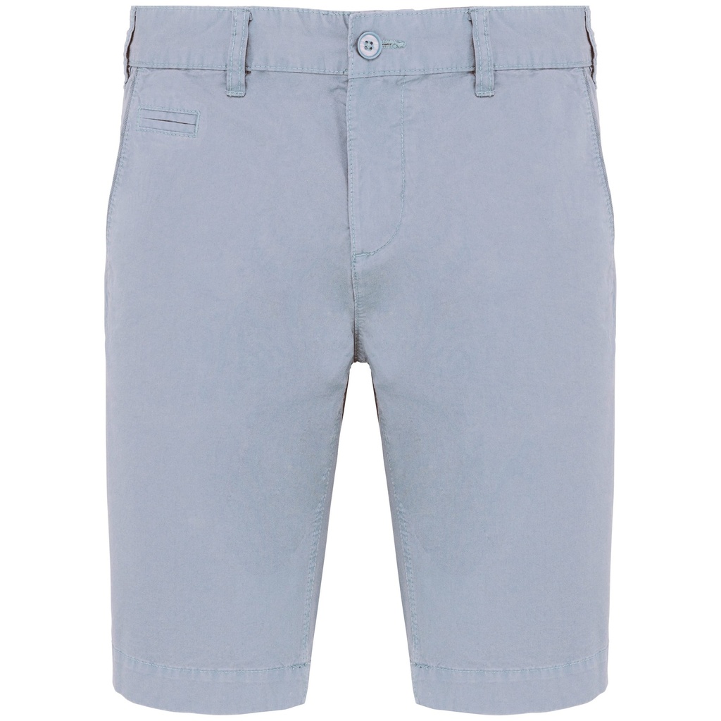 [K752-WashedMarsala-44FR] K752 - Bermuda aspect délavé homme - WashedMarsala (44FR)