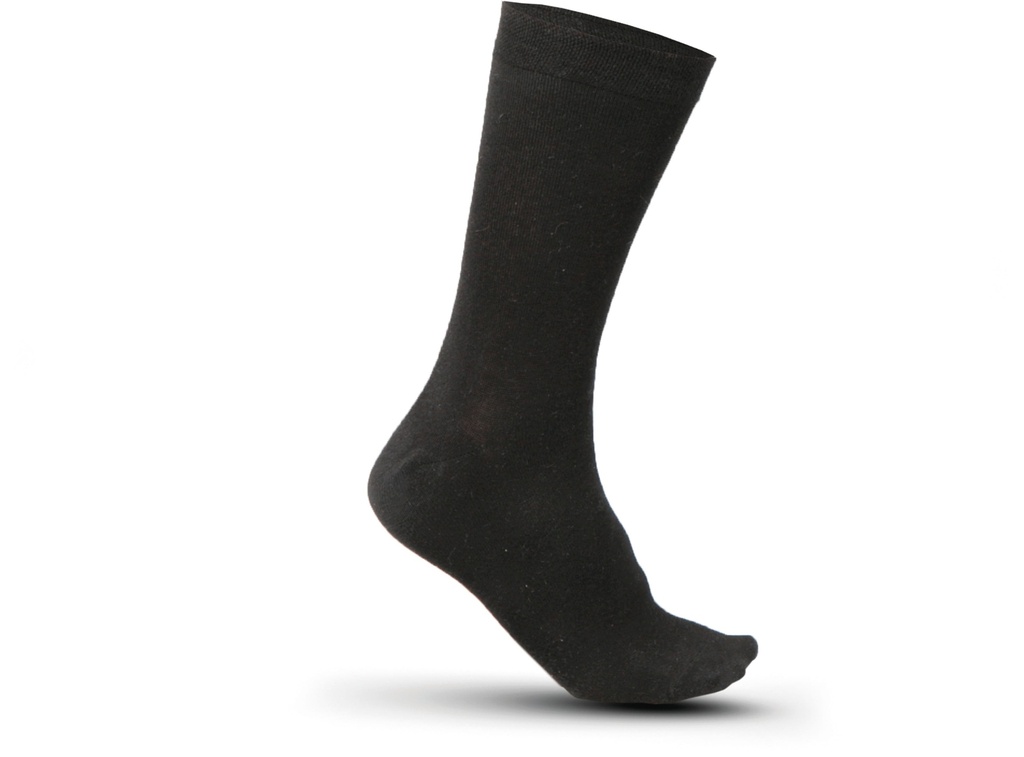[K810-Black-39/42] K810 - Chaussettes coton ville - Black (39/42)