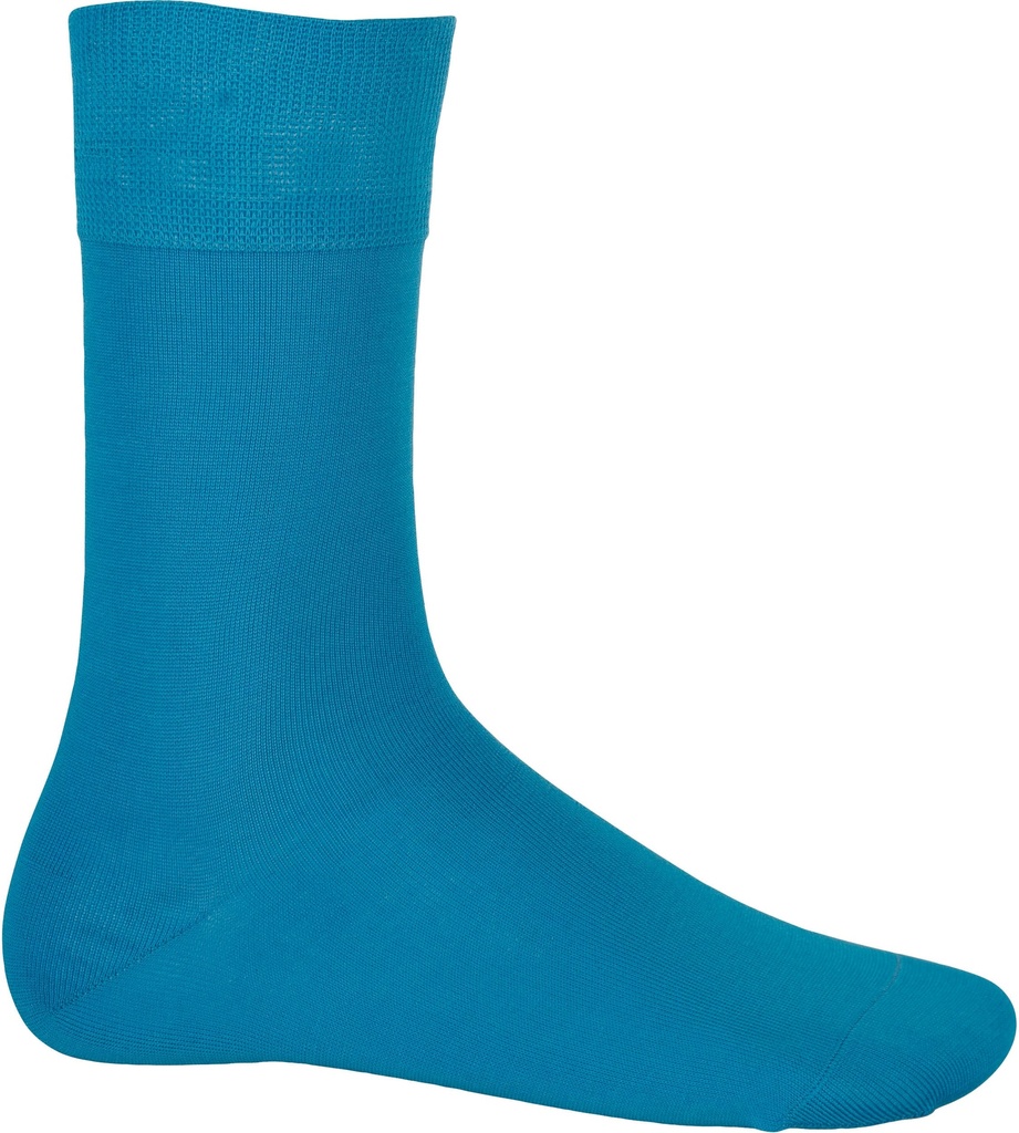 [K813-Red-39/42] K813 - Chaussettes de ville coton  - Red (39/42)