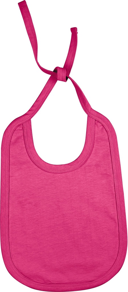 [K832-Fuchsia-OneSize] K832 - Bavoir coton bébé - Fuchsia