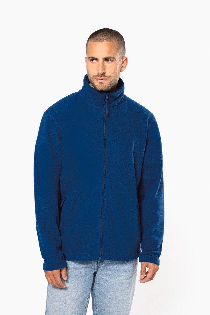 [K911-Navy-S] K911 - Veste micropolaire zippée homme - Navy (S)
