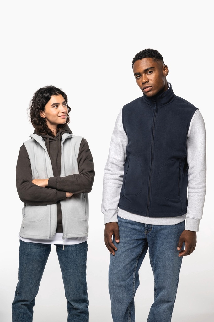 K9120 - Bodywarmer micropolaire écoresponsable unisexe - Navy