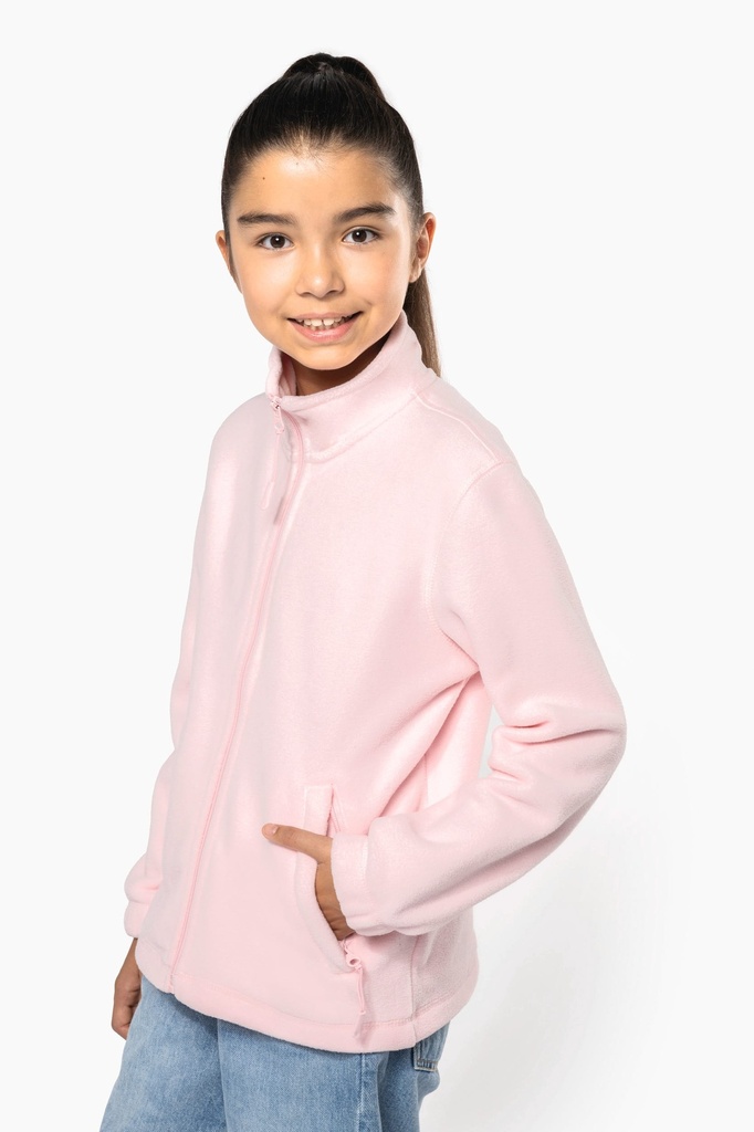 [K920-AshHeather-12/14ans] K920 - Veste micropolaire zippée enfant - AshHeather (12/14 ANS)