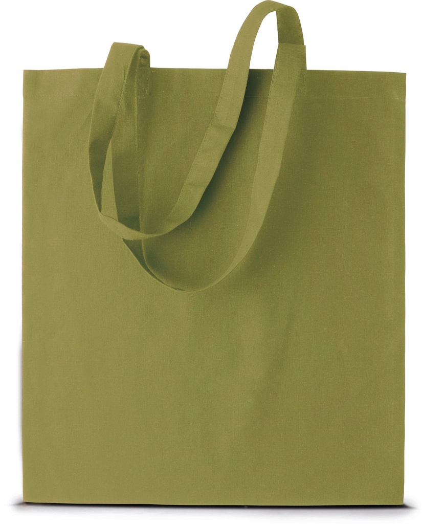[KI0223-Lagoon-OneSize] KI0223 - Sac shopping avec longues anses - Lagoon