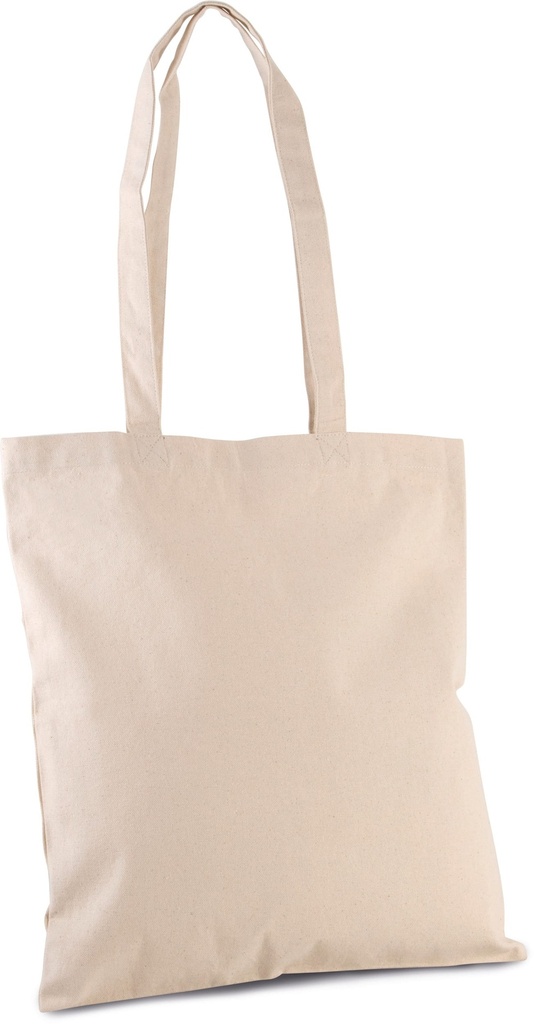 [KI0262-MetalGrey-OneSize] KI0262 - Sac shopping classique coton bio - MetalGrey
