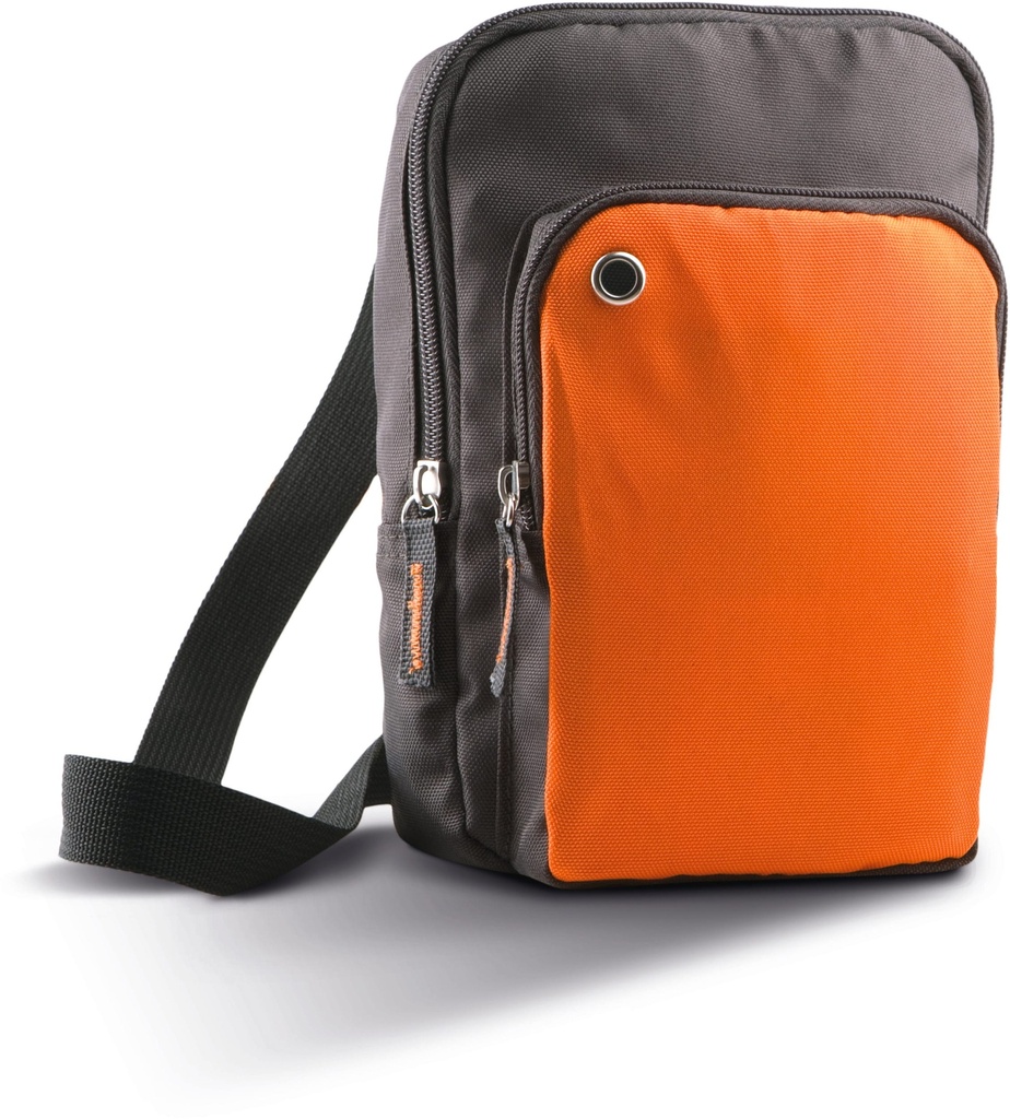 [KI0301-Red_LightGrey-OneSize] KI0301 - Sac bandoulière - Red_LightGrey