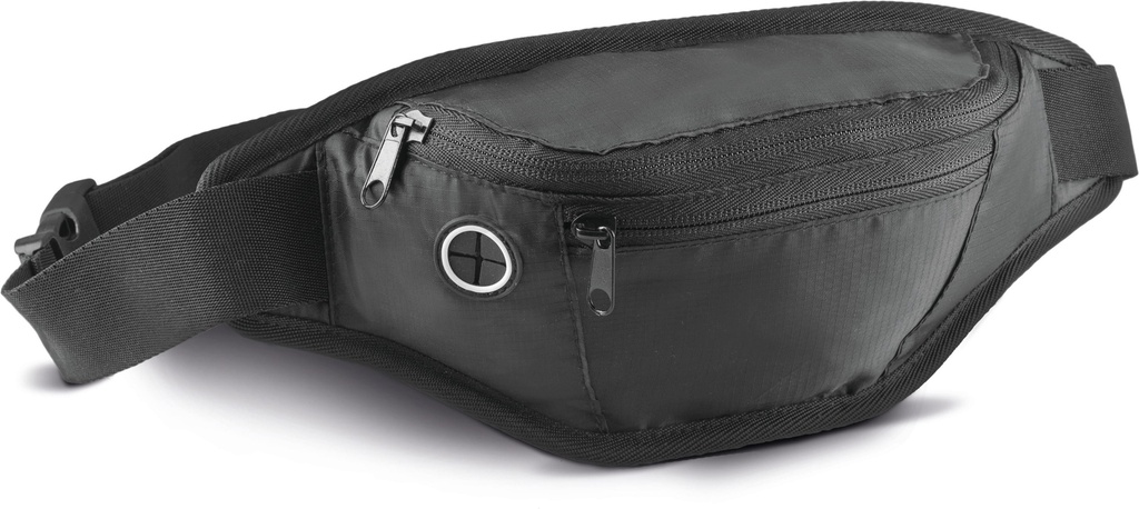 [KI0332-Black-OneSize] KI0332 - Sac de ceinture / banane - Black