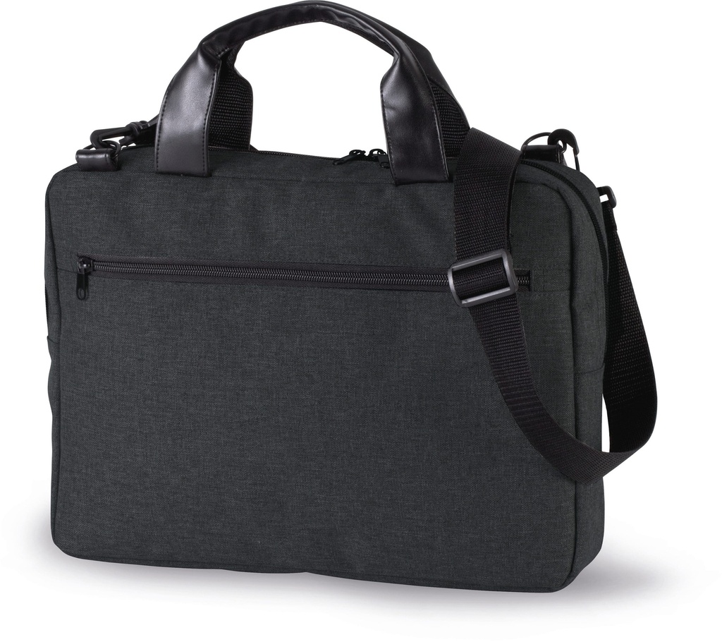 [KI0426-DarkGreyHeather-OneSize] KI0426 - Sac porte-document / Ordinateur - DarkGreyHeather