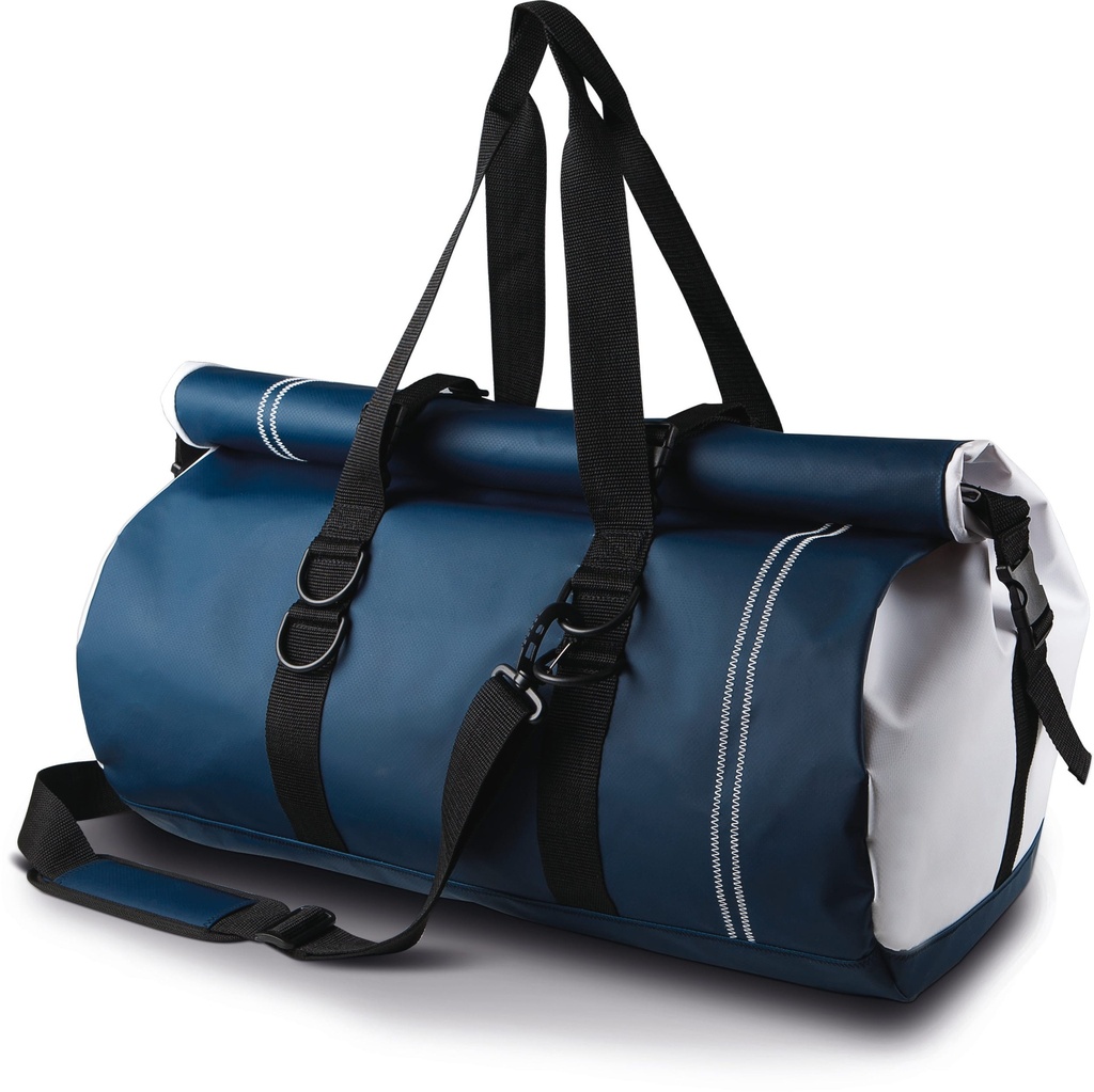 [KI0625-Navy_White-OneSize] KI0625 - Sac fourre-tout - Navy_White