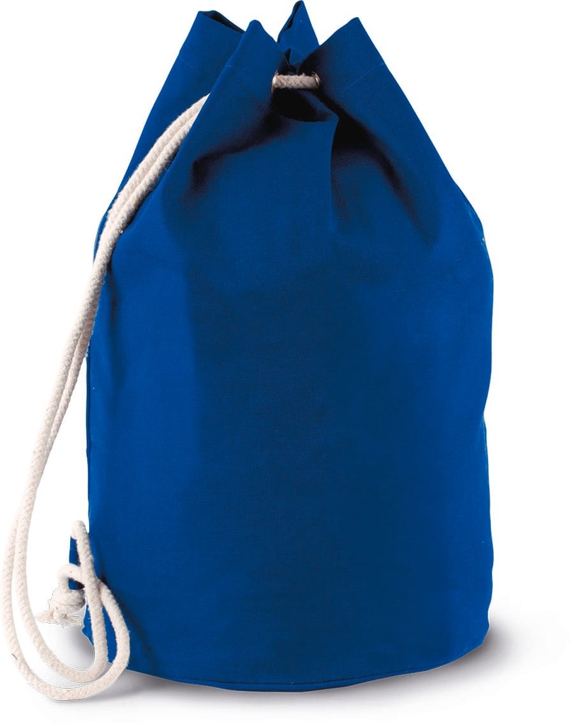 [KI0629-VintageKhaki-OneSize] KI0629 - Sac marin en coton avec cordon - VintageKhaki