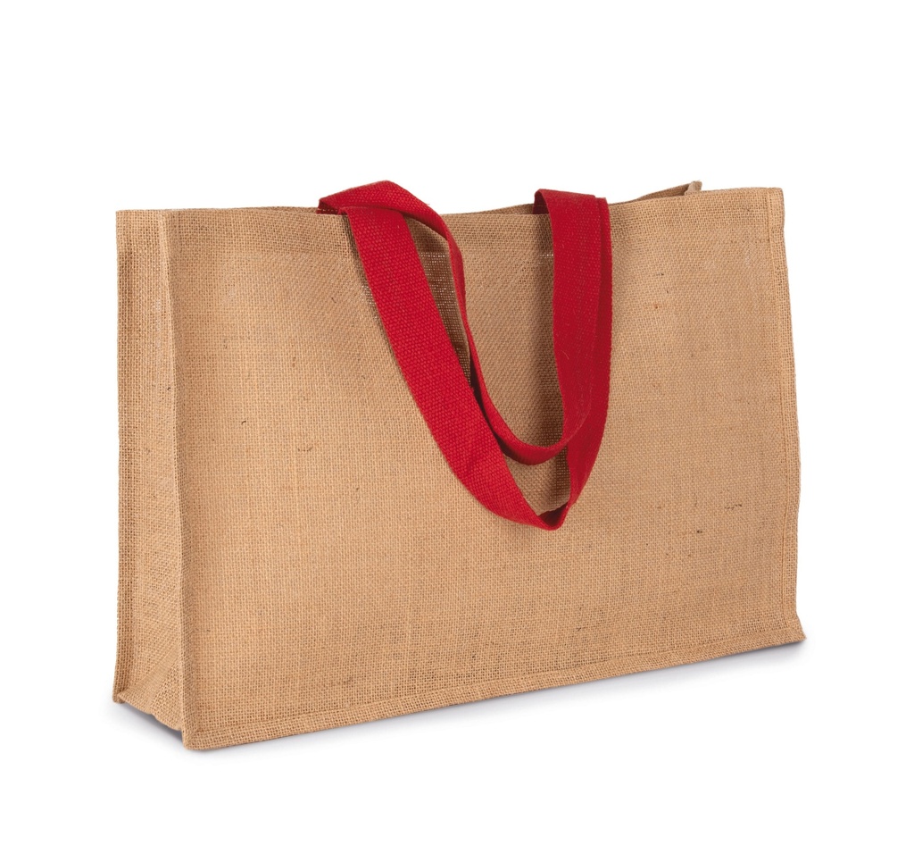 [KI0743-Natural_Fuchsia-OneSize] KI0743 - Sac shopping XL - Natural_Fuchsia