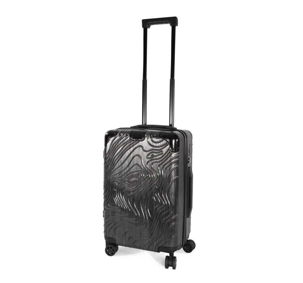 KI0838  - Trolley cabine à 4 roues multidirectionnelles - Black