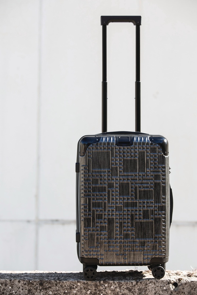 KI0839 - Trolley Cabine "Geoline" 4 roues multidirectionnelles - Black