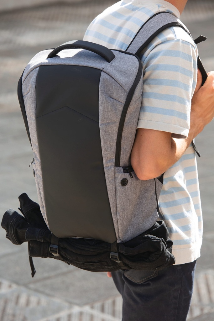 KI0888 - Sac à dos antivol - GraphiteGreyHeather_Black