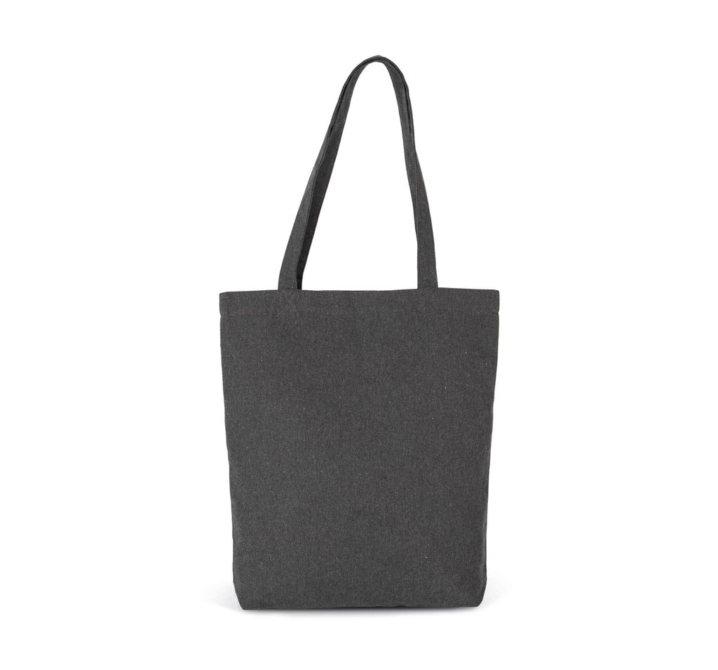 [KI5808-WhiteJhoot-OneSize] KI5808 - Sac cabas en coton "K-loop project" recyclé - WhiteJhoot