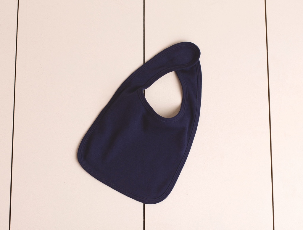 [LW082-Navy-OneSize] LW082 - Bavoir - Navy