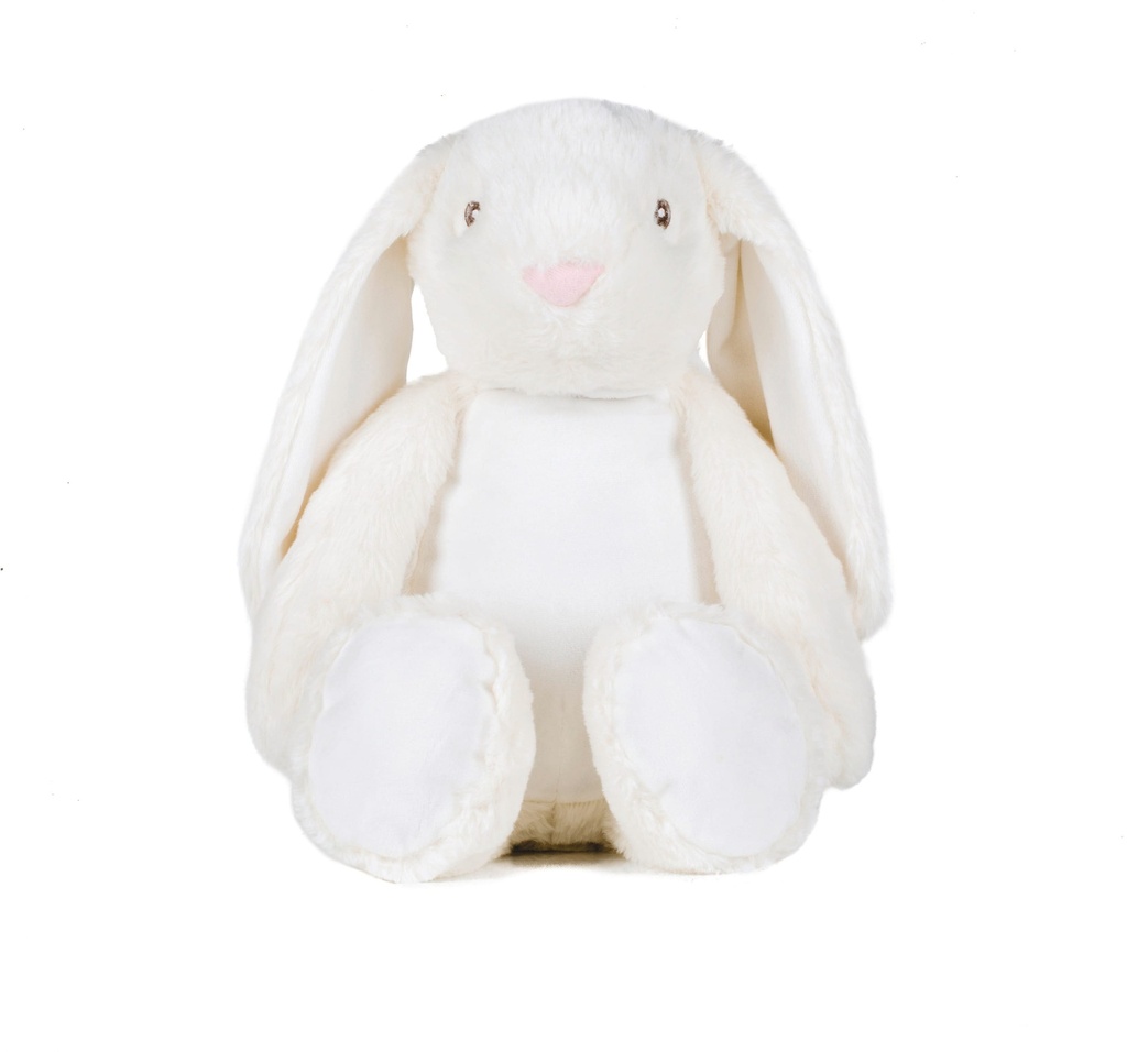 MM050 - Peluche zippée Lapin - Cream