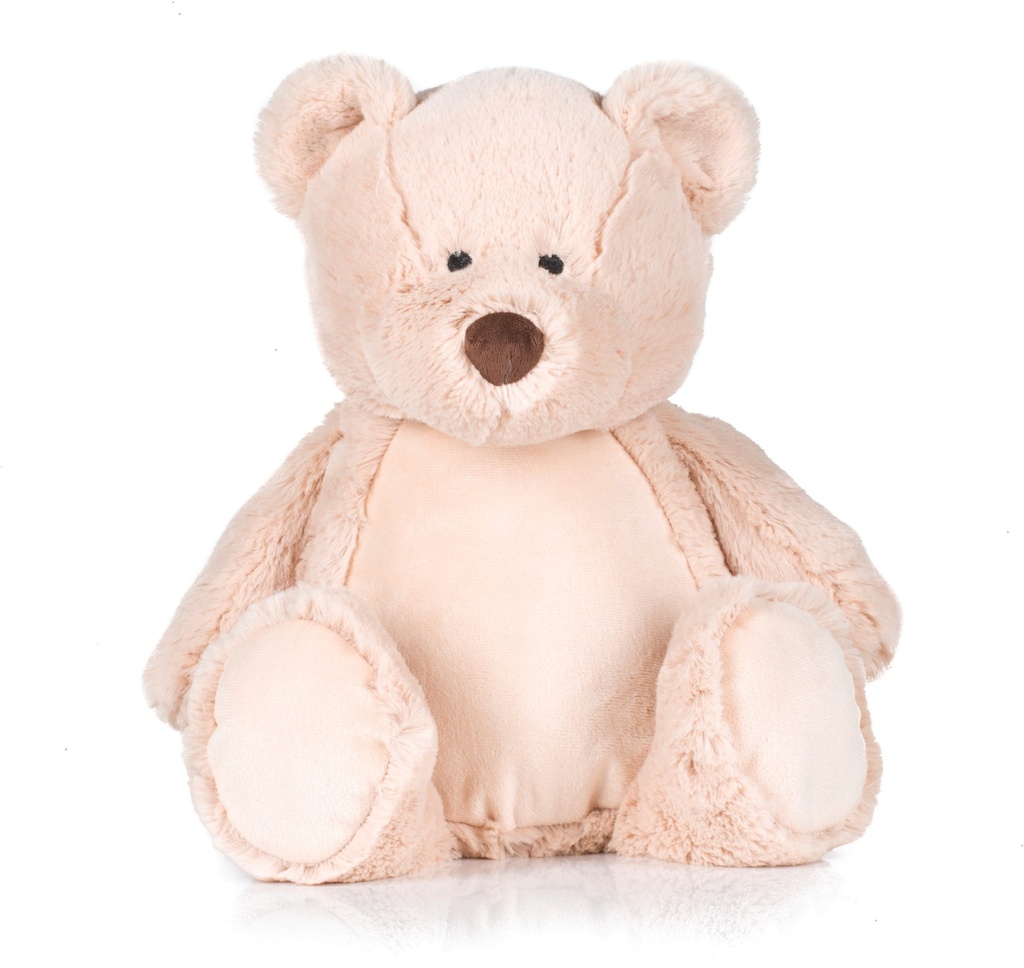 MM051 - Peluche zippée Ours - MidBrown