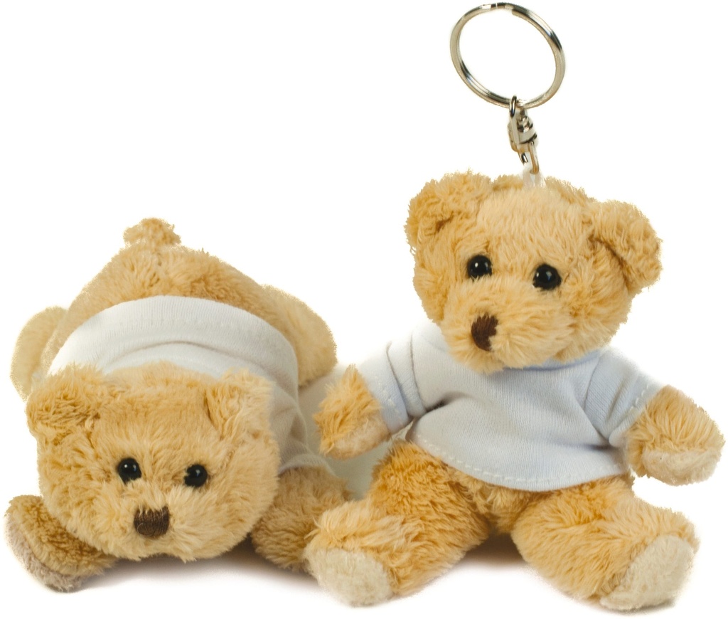 MM23 - Porte-clé peluche ours Binx - Brown