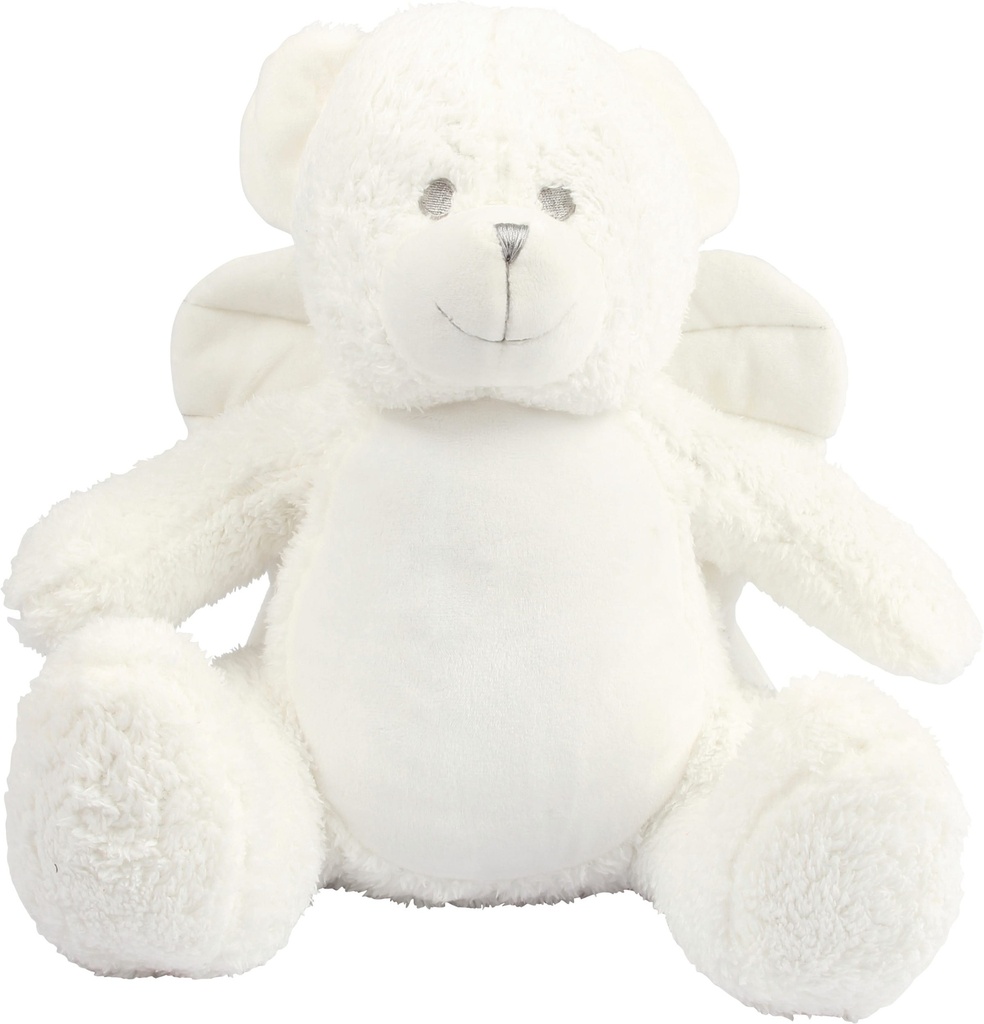 MM561 - Peluche zippée Ange - White