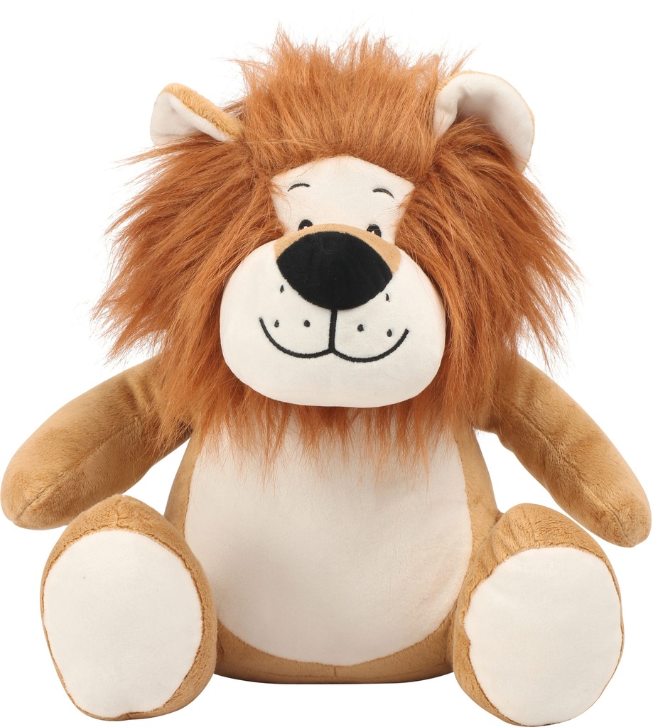[MM569-Brown-OneSize] MM569 - Peluche zippée Lion - Brown
