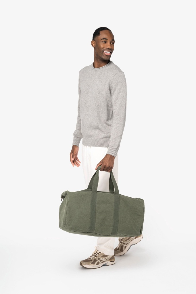 [NS102-WashedNavyBlue-OneSize] NS102 - Sac voyage ecoresponsable vintage - WashedNavyBlue