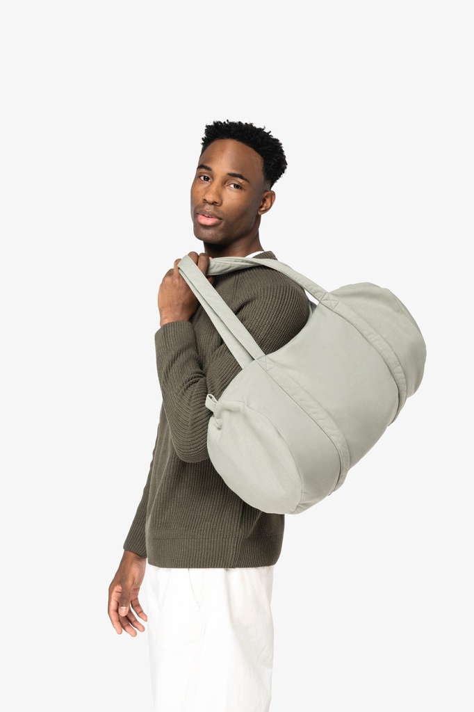 [NS106-NavyBlue-OneSize] NS106 - Sac polochon en molleton - NavyBlue