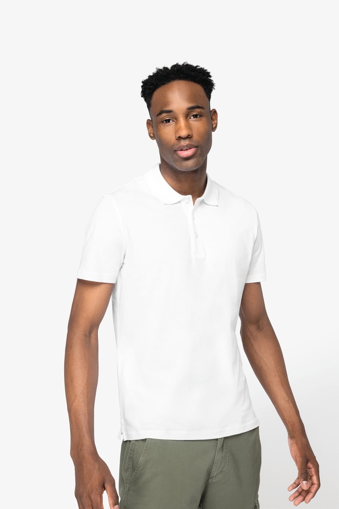 [NS200-IronGrey-S] NS200 - Polo écoresponsable homme - IronGrey (S)