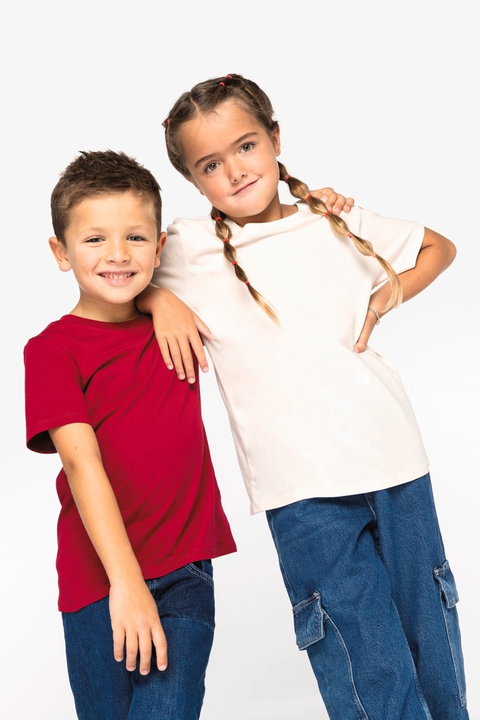 [NS307-PetalRose-12/14ans] NS307 - T-shirt écoresponsable enfant - PetalRose (12/14 ANS)