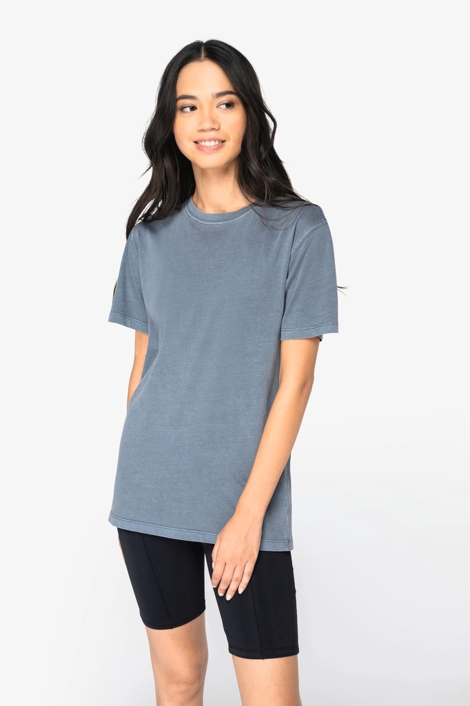 [NS317-WashedMineralGrey-XS] NS317 - T-shirt écoresponsable délavé femme  - WashedMineralGrey (XS)
