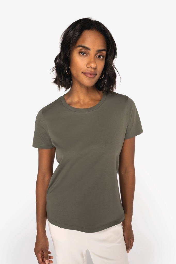 [NS324-PoppyRed-XS] NS324 - T-shirt écoresponsable femme - PoppyRed (XS)