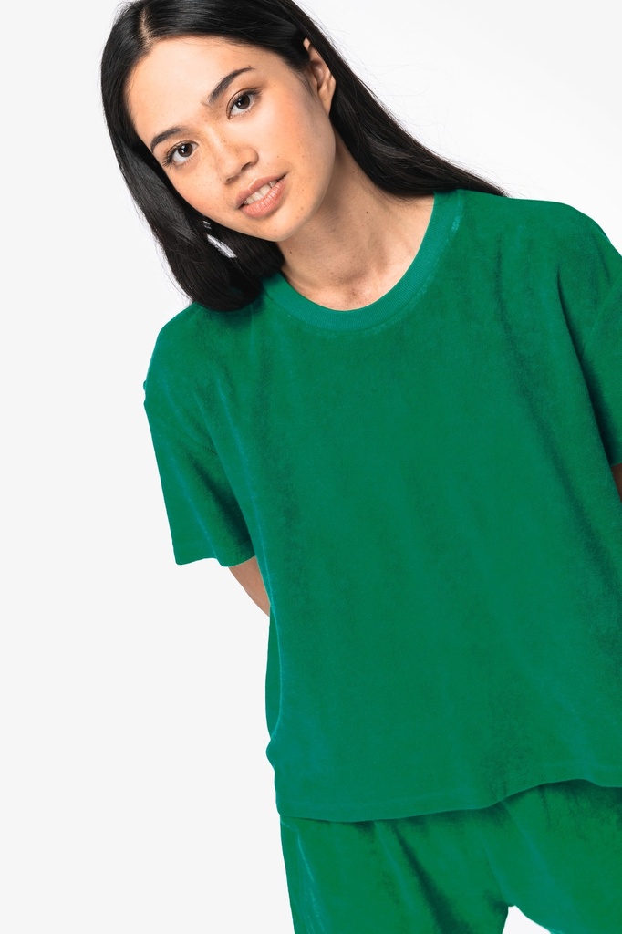 [NS328-Parma-XS] NS328 - T-shirt écoresponsable en éponge femme  - Parma (XS)