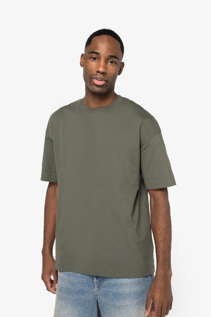 [NS332-IronGrey-2XS] NS332 - T-shirt écoresponsable oversize homme - IronGrey (2XS)
